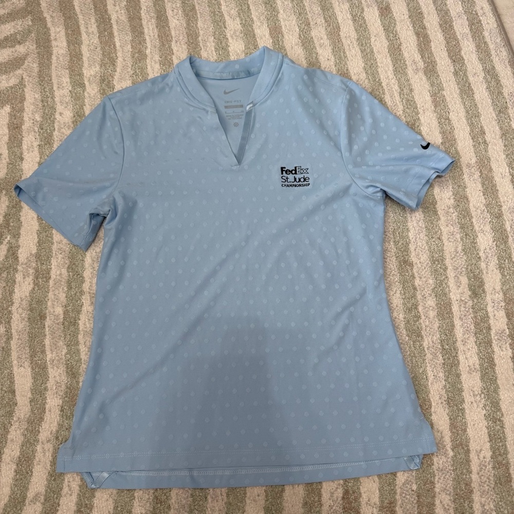 Nike Men’s Light Blue St. Jude Performance Polo